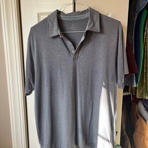 Classic Gray Polo Shirt for Men